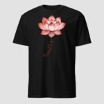 Breathe Lotus Unisex T-Shirt - Image 5