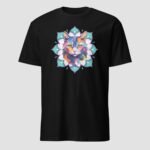 Cat Mandala Unisex T-Shirt - Image 10