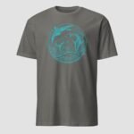 Sharks Ocean Unisex T-Shirt - Image 5