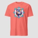 Cat Mandala Unisex T-Shirt - Image 12