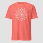 Heart Mandala Unisex T-Shirt - Image 11