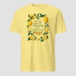 When Life Gives You Lemons, Make Mediterranean Magic Unisex T-Shirt - Image 8