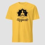 Eat, Sleep, Yoga, Repeat Unisex T-Shirt - Image 12