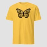 Butterfly Mandala Unisex T-Shirt - Image 12