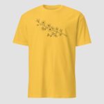 Cherry Blossom Sakura T-Shirt | Minimalist Japanese Floral Design - Image 6
