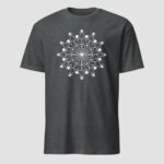 Heart Mandala Unisex T-Shirt - Image 7