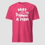 Fast Like A Fish Unisex T-Shirt - Image 15