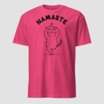 Namaste Cat Unisex T-Shirt - Image 14