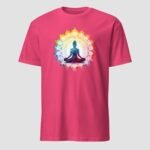 Vibrant yoga Unisex T-Shirt - Image 12