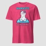 Namaste Sunshine Unisex T-Shirt - Image 14