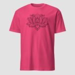 Lotus Unisex T-Shirt - Image 11