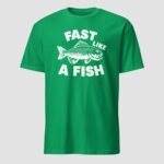 Fast Like A Fish Unisex T-Shirt - Image 8