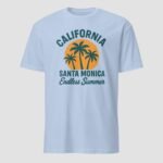 California, Santa Monica Unisex T-Shirt - Image 6