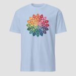Leaf Mandala Unisex T-Shirt - Image 9