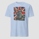 British DJ Cat Unisex T-Shirt - Image 8