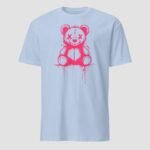 Cute Teddy Bear X'd eyes Unisex T-Shirt - Image 6