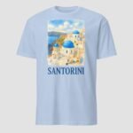 Santorini Unisex T-Shirt - Image 5