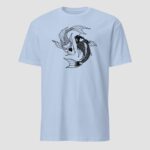 Fish Yin Yang T-Shirt | Zen Koi Balance & Harmony Design - Image 5