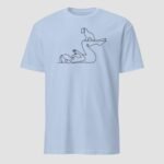 Yoga With Dog Unisex T-Shirt - Image 5