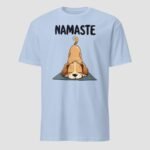 Namaste Dog Unisex T-Shirt - Image 5