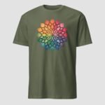 Leaf Mandala Unisex T-Shirt - Image 10