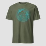 Sharks Ocean Unisex T-Shirt - Image 8