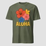 Aloha, Hawaii Unisex T-Shirt - Image 9
