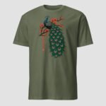 Peacock Unisex T-Shirt - Image 6