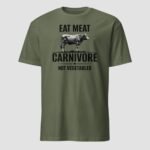 Eat Meat Not Vegetables Unisex T-Shirt - Image 8