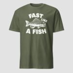 Fast Like A Fish Unisex T-Shirt - Image 9