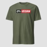0% Vegan Unisex T-Shirt - Image 9