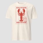 BON VOYAGE STAMP Unisex T-Shirt - Image 5