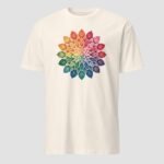 Leaf Mandala Unisex T-Shirt - Image 13