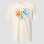 Rainbow Butterfly Unisex T-Shirt - Image 12
