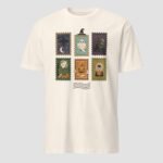 Halloween Stamps Unisex T-Shirt - Image 7