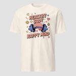 Healthy Body Happy Mind T-Shirt | Wellness & Self Care Tee | Vazink - Image 15