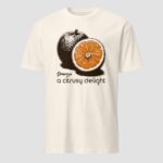 Orange A Citrusy Delight Unisex T-Shirt - Image 11