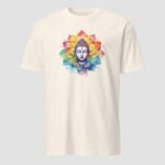 Buddha Flower Unisex T-Shirt - Image 12