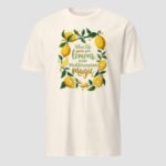 When Life Gives You Lemons, Make Mediterranean Magic Unisex T-Shirt - Image 9