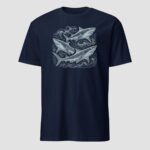 Sharks Ocean Unisex T-Shirt - Image 7