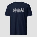 Sea Shells Unisex T-Shirt - Image 8