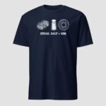 Steak, Salt + Sun Unisex T-Shirt - Image 9