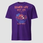 Ramen Life, Best Life, Noodle Addict Unisex T-Shirt - Image 5
