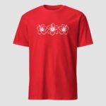 Hibiscus Flower Unisex T-Shirt - Image 9