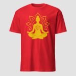 Golden Yoga Unisex T-Shirt - Image 8