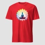 Vibrant yoga Unisex T-Shirt - Image 8