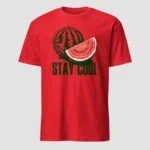 Watermelon Stay Cool Unisex T-Shirt - Image 6