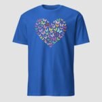 Butterfly Heart Unisex T-Shirt - Image 9