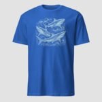 Sharks Ocean Unisex T-Shirt - Image 9