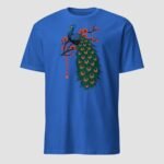 Peacock Unisex T-Shirt - Image 8